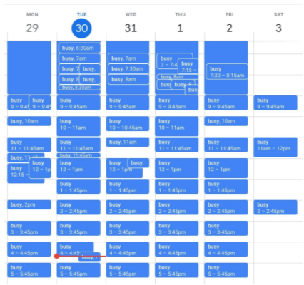 Calendar Full