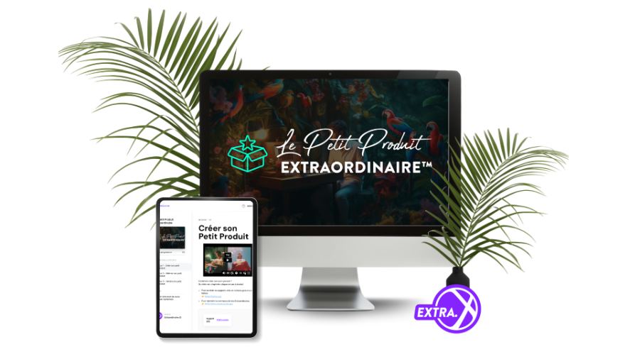 Mockup Petit Produit Extraordinaire Smaller