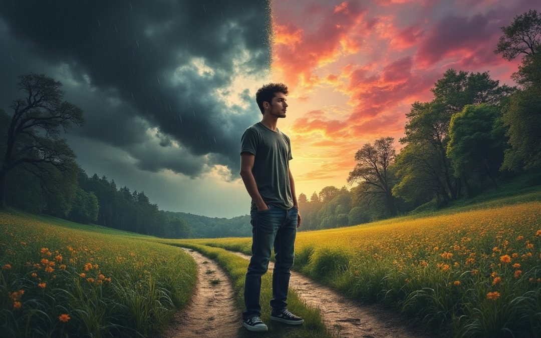 découvrez comment embrasser les instants de ténèbres peut servir de tremplin vers l'espoir et l'épanouissement personnel. plongez dans une réflexion profonde sur la résilience et la transformation que ces moments difficiles peuvent offrir.